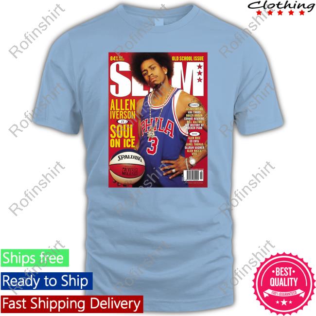 Slam Allen Iverson Is Soul On Ice Tank Top