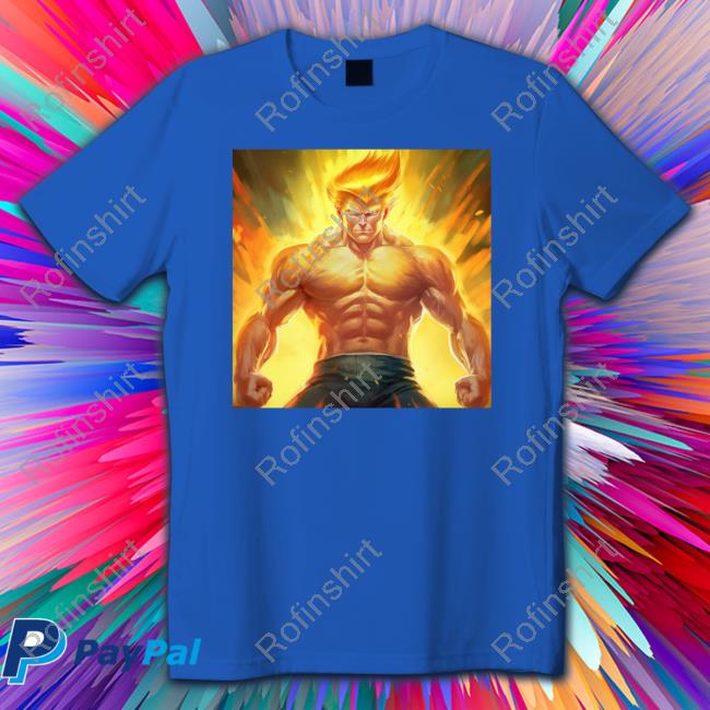 Donald Trump Circa 2023 Super Saiyan Sweatshirt