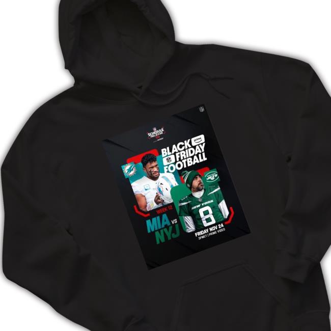 Black Friday Football Mia Vs Nyj shirt, hoodie, tank top, sweater and long sleeve t-shirt