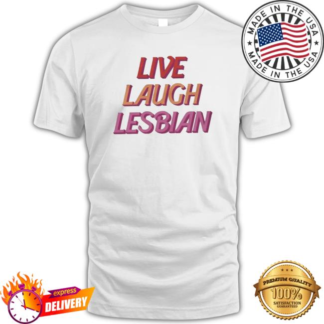 Live Laugh Lesbian Crewneck Sweatshirt