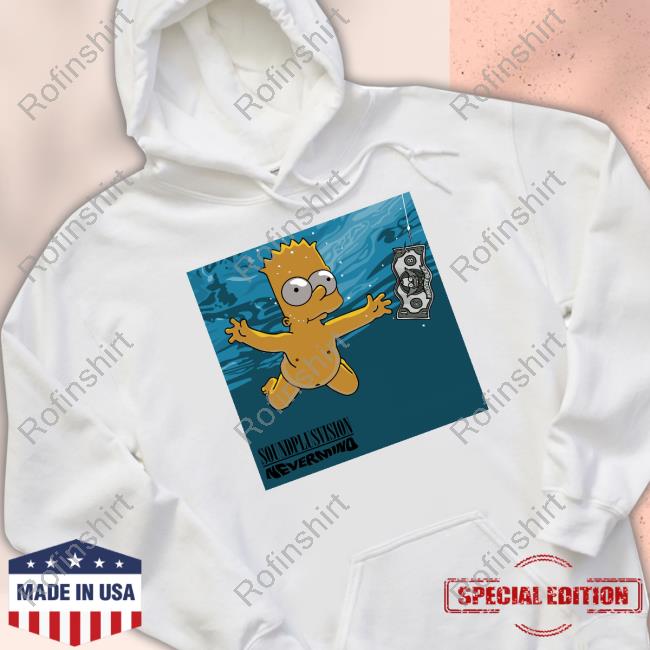 Bart Simpson Soundplusvision Nevermind Hoodie